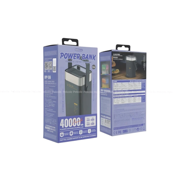 Remax RPP-596 Fluorite Series 40000mAh 22.5W Fast Charging Power Bank - Image 3