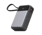 ACEFAST M21 20000mAh PD65W Fast Charging Power Bank with Built-in USB-C Cable