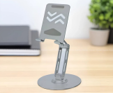 Steadiness Carbon Steel Foldable Phone Stand – L-015