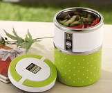 Double Layer Stainless Steel Insulated Lunch Box