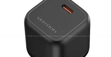 VENTION FAKB0-EU 30W USB-C GaN Charger – Black