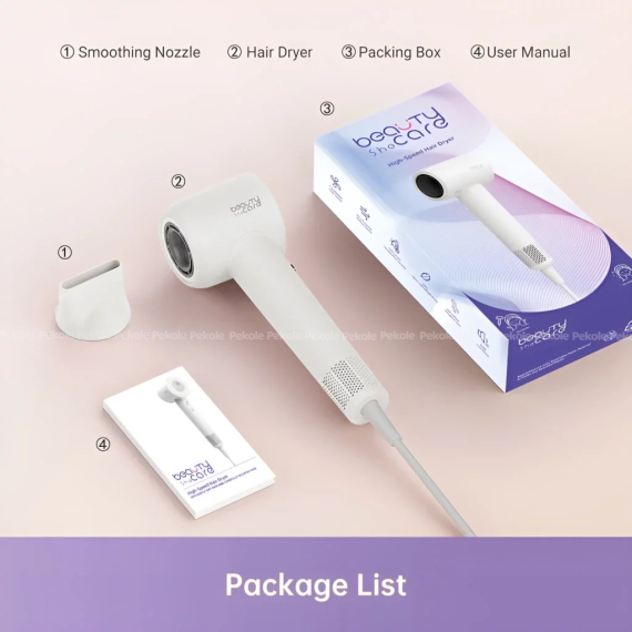 BeautySheCare AeroGlow High Speed Hair Dryer - Image 2