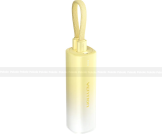 Vention FHWR0 5000mAh 20W Power Bank with USB-C to Lightning Cable – Gradient Yellow