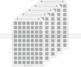 Mosalogic Sticky Card Refills (5 Pack)