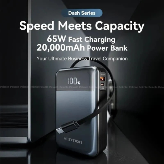 Vention FHY 65W 20000mAh Power Bank - Image 2