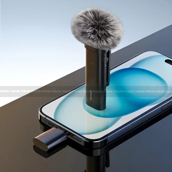 Ulanzi WM-10 Wireless Clip-on Microphone for iphone - Image 3