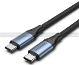 Vention Cotton Braided 1M USB 4.0 Type-C to Type-C 5A Cable