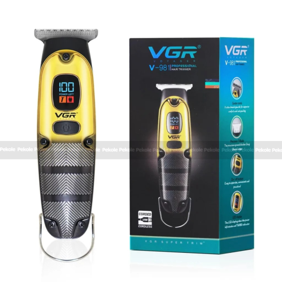 VGR V-981 Professional Hair Trimmer – Random colour