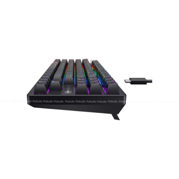 HAVIT KB892L BACKLIT 87 KEYS MECHANICAL GAMING KEYBOARD - Image 2