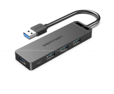 Vention CHLBD 4-Port USB 3.0 Hub with Power Supply