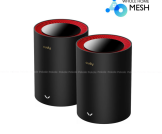 Cudy M3000 AX3000 2.5G Dual Band Wi-Fi 6 Mesh Router – (2-Pack)