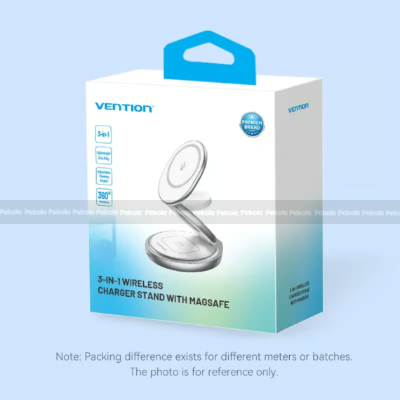 VENTION FGEI0 3-in-1 MagSafe Charger Stand for Apple - Image 2