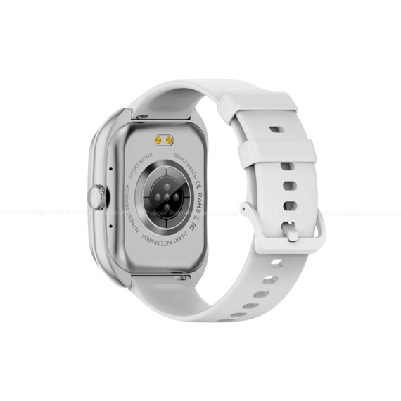 Valdus VB01 Bluetooth calling Smartwatch – Silver - Image 2