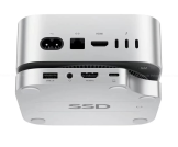 PULWTOP Mac mini M4/M4 Pro Hub Stand Dock with External Storage Upgrade M.2 SSD Enclosure(SSD NOT Included)