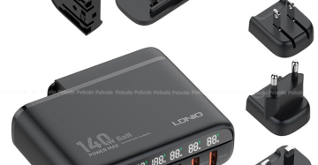 LDNIO A6140C 140W GaN Six-Port Super Fast Charger with Cable