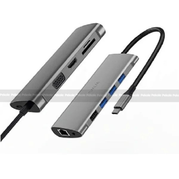 WiWU Alpha 11 In 1 USB C Hub