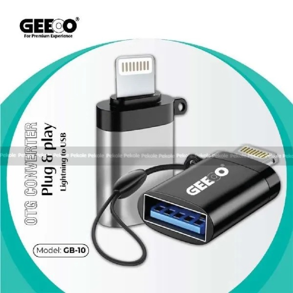 GEEOO GB-10 OTG USB To Lightning Adapter