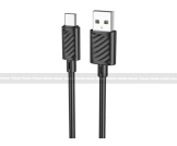 Hoco X88 1M USB to Type-C Charging Cable – Black