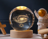 3D Crystal Ball – Galaxy (1 Color Base)