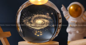 3D Crystal Ball – Galaxy (1 Color Base)