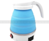 Foldable Travel Electric Kettle-Blue Color