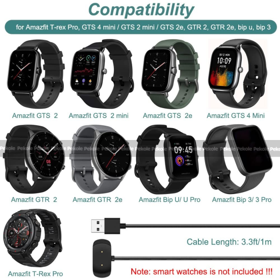 Charger Cable for Amazfit Smartwatch (GTR2) - Image 2