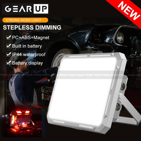 GearUP KXK-686 Rechargeable Multifunctional Work Light (50W)