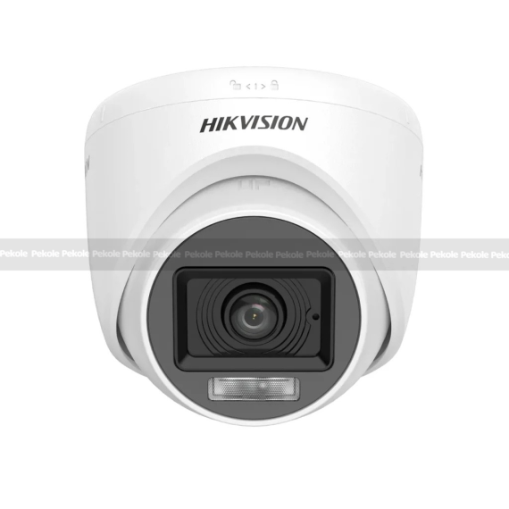 Hikvision DS-2CE76D0T-LPFS 2MP Dual Light Audio Fixed Turret Camera