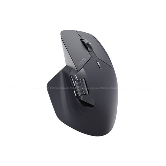 Rapoo MT760L Multi-mode Wireless Mouse – LIGHT GRAY - Image 2