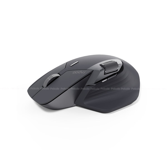 Rapoo MT760L Multi-mode Wireless Mouse – LIGHT GRAY - Image 3