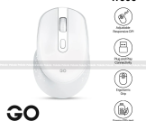 Fantech Go W606 Wireless Mouse – White Color