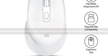 Fantech Go W606 Wireless Mouse – White Color