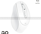 Fantech Go W191 Silent Wireless Mouse – White Color
