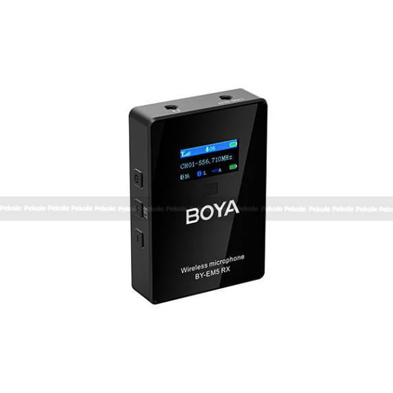 Boya BY-EM5-K1 UHF Wireless Microphone System - Image 2