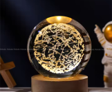 3D Crystal Ball – Constellation (1 Color Base)