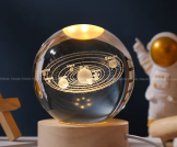 3D Crystal Ball – Solar System(1 Color Base)