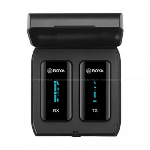 Boya BY-XM6-K1 2.4GHz Ultracompact Wireless Rechargeable Microphone