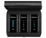 BOYA BY-XM6-K2 2.4GHz Ultra-Compact Wireless Microphone System Kit