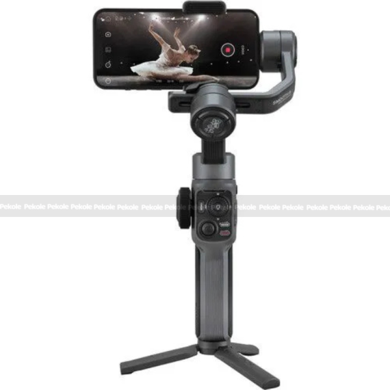 Zhiyun Smooth 5 Gimbal Stabilizer Combo, 3-Axis Handheld Smartphone Gimbal With Grip Tripod Vlog LED Fill Light for iPhone Or Android - Image 3
