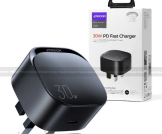 JOYROOM L-P307 30W PD Type-C Fast Charger – Black Color