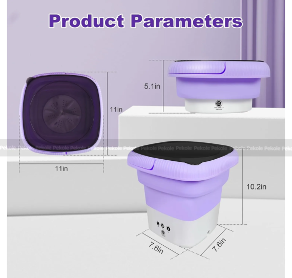 Foldable Portable Washing Machine – 6L - Image 2