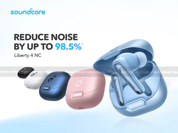 Liberty 4 NC Bluetooth Earbuds Blue - Image 3