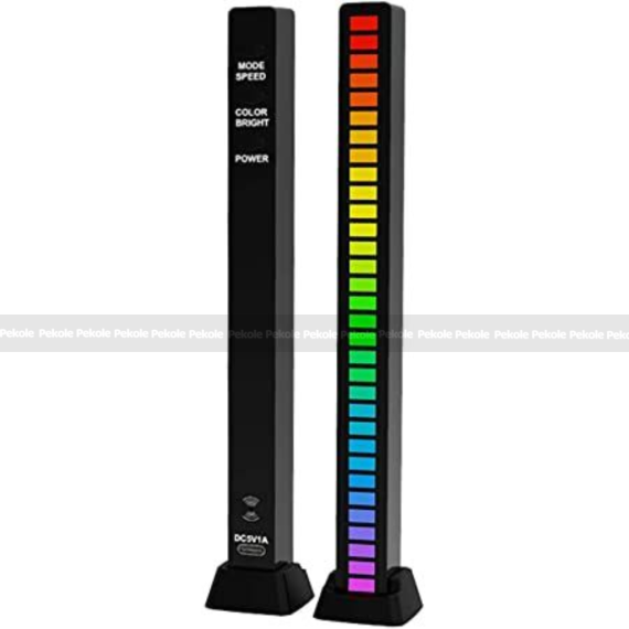 RGB Rechargeable Rhythm Light With Voice-Activated Pickup (D8-32) – Without App