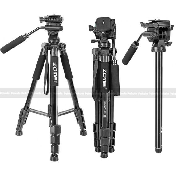 ZOMEI Q310 Professional Camera Video Tripod + Monopod Combo
